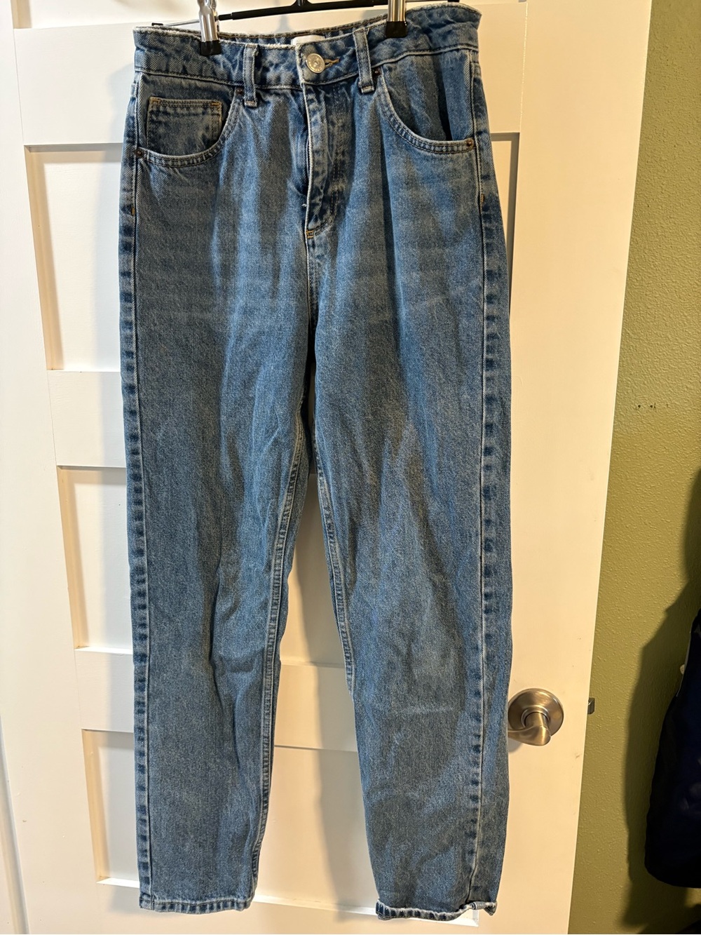 BDG Urban Outfitters Mom Jeans High Rise 100% Cotton Relaxed Denim Size 28 - Picture 2 of 9